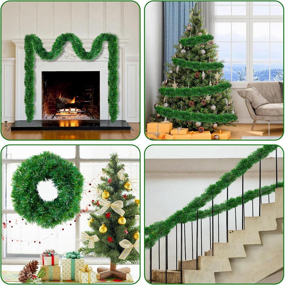 5Meter Artificial Ivy Leaf Wreath Plant Vine sale Home Wedding Christmas tree wreath Indoor Outdoor Garden Festival DIY Decor
