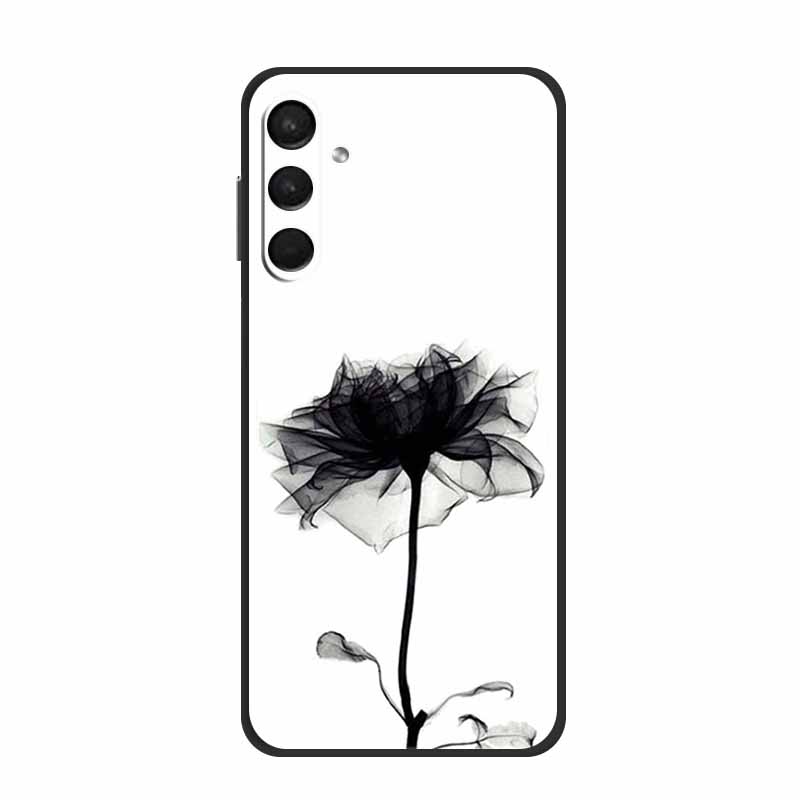 For Samsung A24 Cases A14 A24 A54 A34 5G Lovely Painted Cat Soft TPU Silicon Cover For Samsung Galaxy A54 5G Cover A 24 Bag
