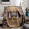 Regal Crest Purple Tapestry Blanket for all seasons blanket lunch break throw gift