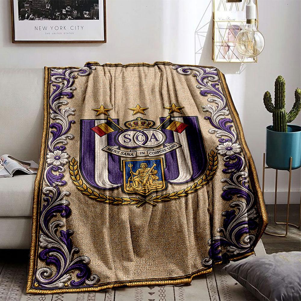 Regal Crest Purple Tapestry Blanket for all seasons blanket lunch break throw gift