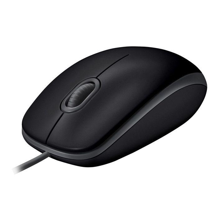 Souris Optique B110 - LOGITECH - USB - Noir - Câble