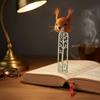 Whimsical Forest Friends Bookmark Felt Page Marker Lightweight Portable Book Marker Graduation Gift for Book Lovers Teachers Students Reading