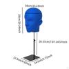 Hat Display Head Men Mannequin Model Multifunctional Caps Storage Rack with Base for Styling