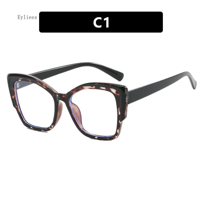 Vintage Eyeglass Frames for Women Fashion Ladies Glasses Frame Luxury Designer Cat Eye Glasses Optic Frame Anti Blue Light