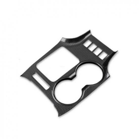 Carbon Fiber Car Gear Shift Box Panel Cover Trim Fits Toyota Highlander 2015-19