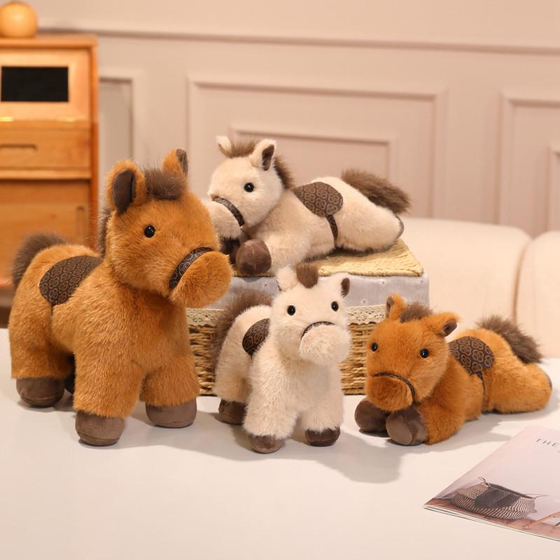 Plush Pony Toy With Pp Cotton Filling For Kids And Collectors