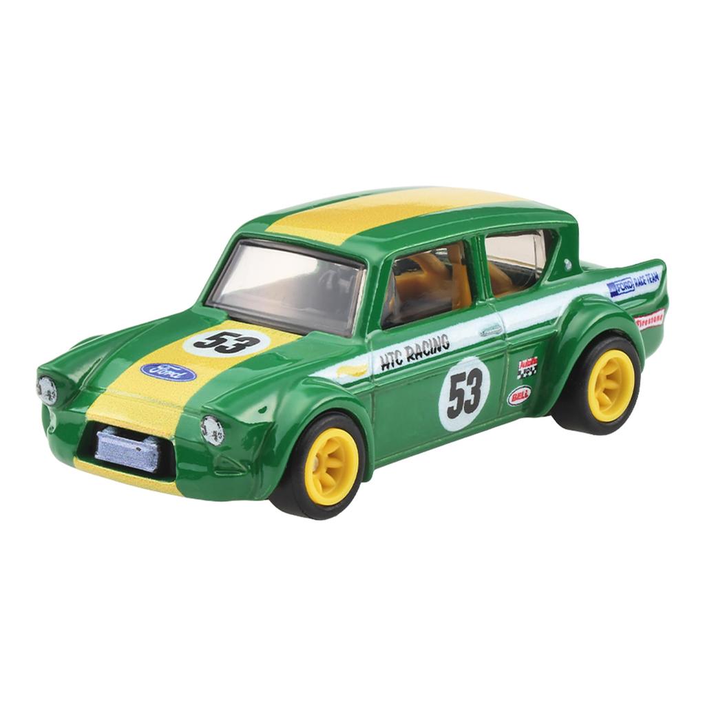 Hot Wheels Premium Custom Galaxy 500 Ford Anglia Racer Vehicle Toy Diecast Car JHW50 2-Pack '64 / '67 (Ages 3+) Multi-color
