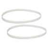 2Pcs Lathe Belt Transparent Polyurethane Transmission Accessory Replacement Part for 8x14 Mini Lathe 1.5Mx94 Teeth