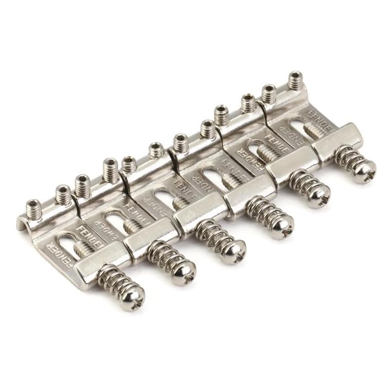 Fender American Standard 2008 Stratocaster Brückensättel - Stahl mit Nickel-Finish