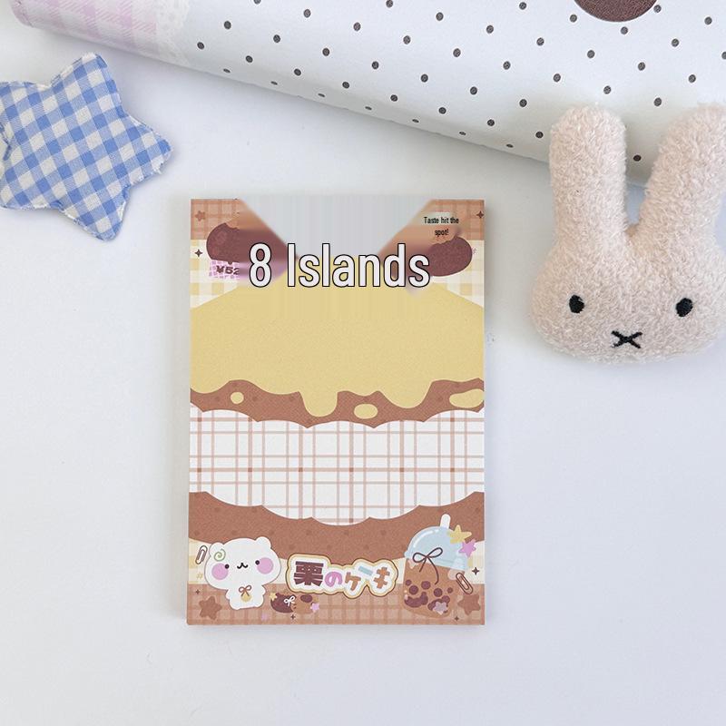 Cute Puppy Sticky Notes Notebook for Students & Planners