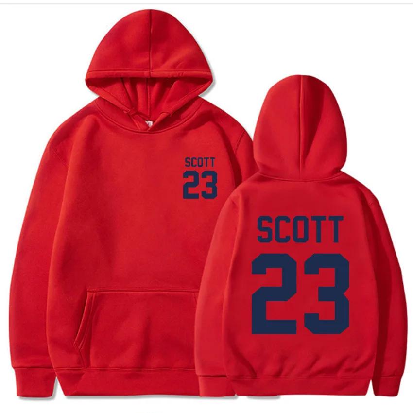 TREE HILL RAVENS Scott23 Hoodies Long Sleeve Men/Women Sweatshirts Streetwear Keith Scott Body Shop Hoodie Sudadera Mujer Winter