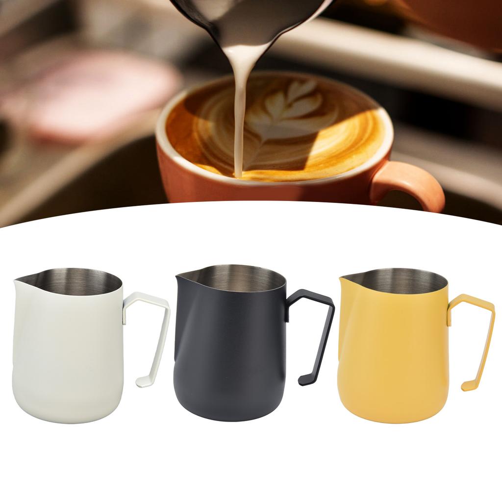 Nádoba na napěnění mléka Zesílený šejkr 450 ml se špičatou hubicí pro kávovar Kavárna