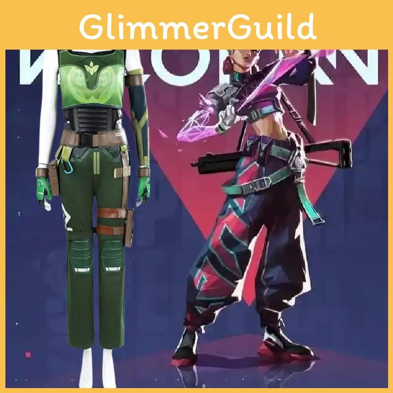 Valorant Skye Spandex Cosplay Costume For Gaming Conventions Anime Roleplay Events