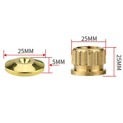 1Set Speaker Spikes For Hi-Fi Feet Speaker Stands Shock Absorption Copper Feet