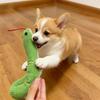Cat Plush Snake Toy Interactive Kitten Chew Toy Bite Resistant Teeth Cleaning Sound Toy Pet Cat Entertainment Toy