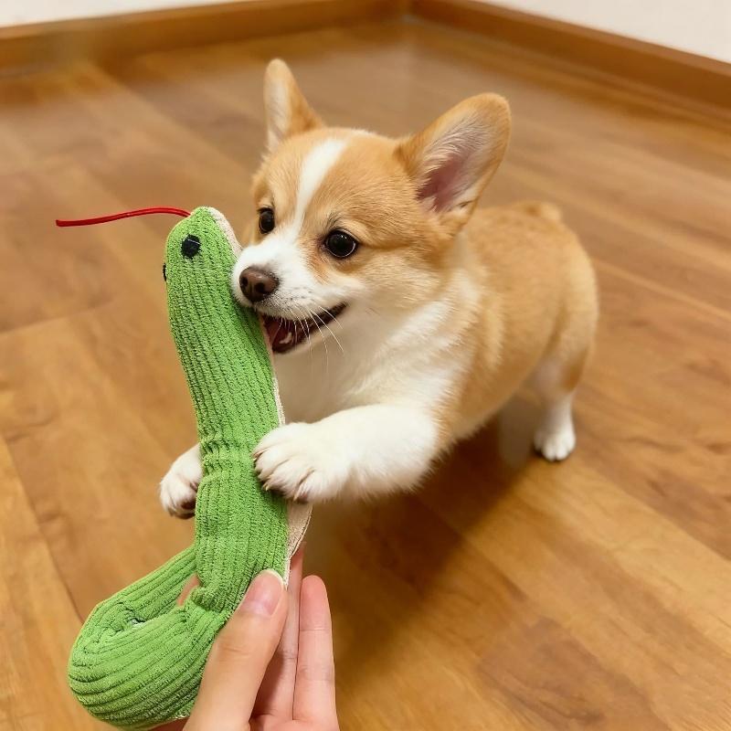 Cat Plush Snake Toy Interactive Kitten Chew Toy Bite Resistant Teeth Cleaning Sound Toy Pet Cat Entertainment Toy