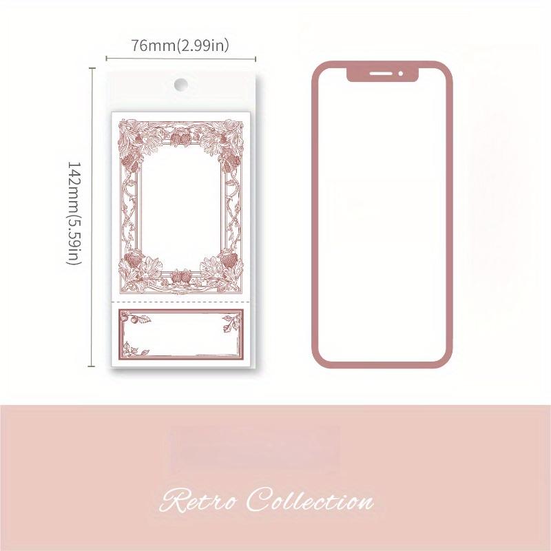 40 Pages Series Retro Story Notes European Retro Theme Notebook DIY Decorative Base Card Paper