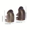 Household Sewing Tools Accessories Retro Thimble Needles Finger Protector Antique Thimble Ring Handworking Needle Craft DIY Acce