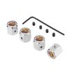 Car Wheel Rims Valve Air Cover for Cadillac Logo Seville XT4 Deville Hoodie CT4 SLR STS EXT CTS Srx Dvd Escalade CT5 Decoration AJL1