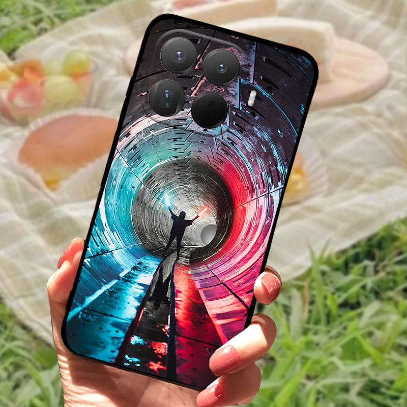 For Xiaomi 15T Pro 15TPro Phone Case Fashion Painting Silicon Soft TPU Cover Coque For Xiaomi 15 T Pro Case Etui Shockproof Capa