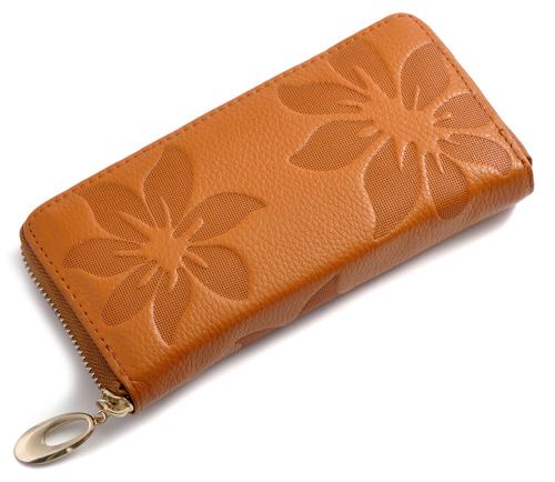 Genuine Leather Women Long Wallets Female Fashion Zipper Coin Purse Lady Luxury Money Bag Credit Cards Clutch Large Phone Wallet
