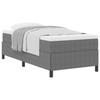 VidaXL Cadre de lit Gris clair 80x200 cm en tissu velours côtelé 42006937