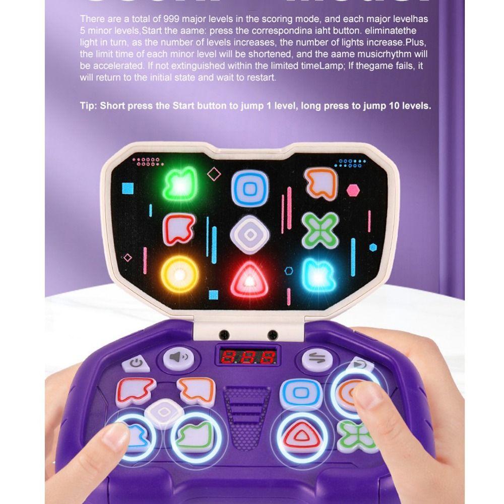 Quick Press Rhythm Master Flip Design Rhythm Dance Game Push Game Machine Children Puzzles