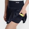 Fila Tennis Fashion Simple Sports Versatile Comfortable Pleated Tennis Skirt Women Skirts Starry-Blue A51W623301FNV