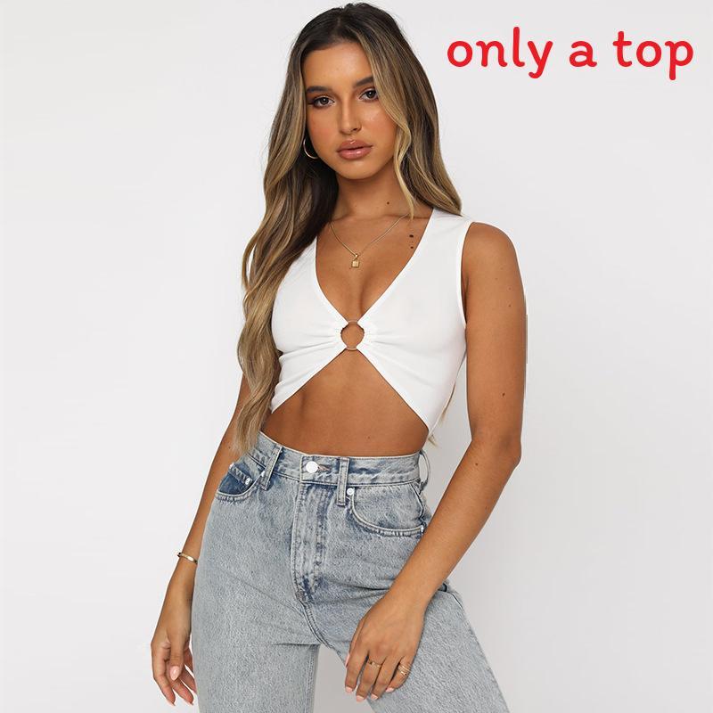 Summer Womens Sleeveless Crop Top With Hollow Out Design For Streetwear Fashion