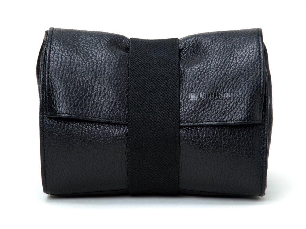 Leather Camera Pouch L Size <casual Shooting> ACAM-78BLK