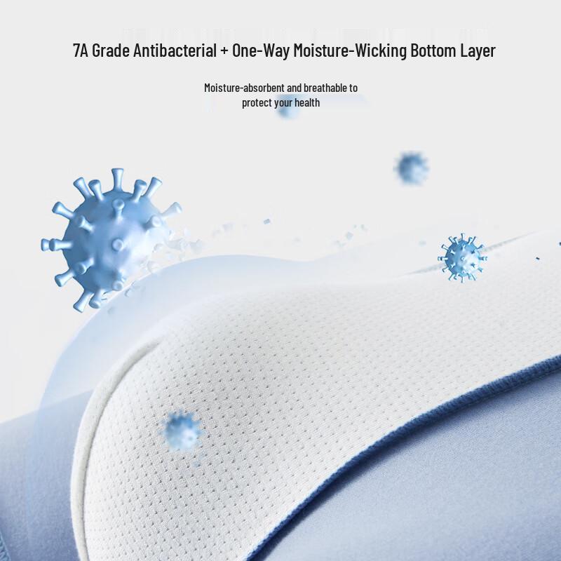 PLAYBOY Men's 7A Antibacterial Cotton Boxer Briefs (3-Pack)