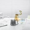 Dairui'en M-Handle Mountain View Glass Cup