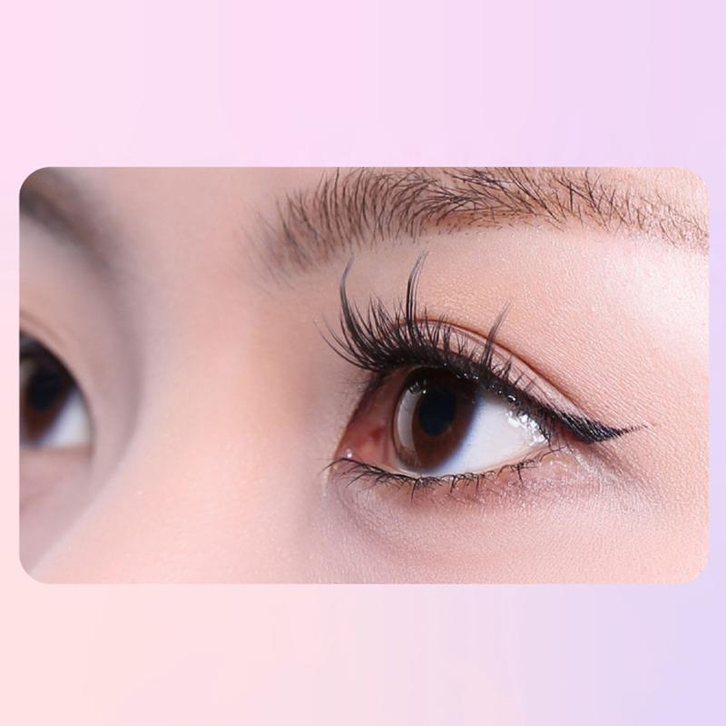 36Pcs/Box Glue-Free False Eyelashes Easy-To-Apply Segmented Clusters For Beginners, Fairy-Like Lashes For Woman