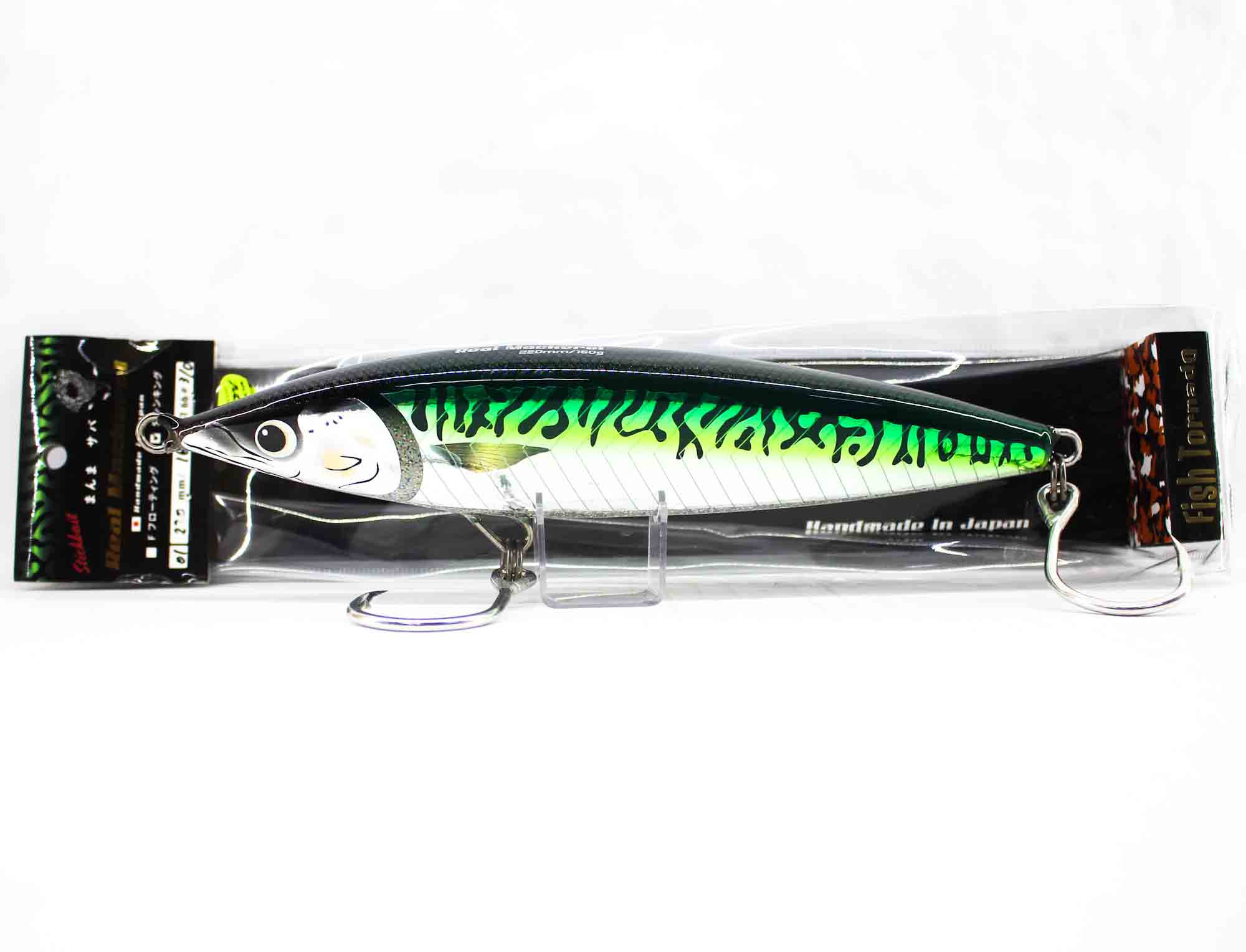 

Приманка Sea Falcon Тонущая Настоящая Скумбрия 220мм 160 грамм F/S 02 (1493)