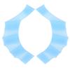 1 Pair Swimming Handcuffs Flippers Silicone Swimming Finger Webbed Gloves Swim Palm FingerBlue M
