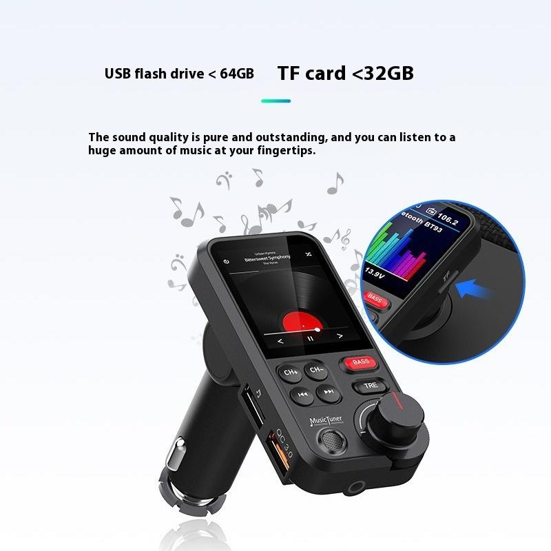 BT93 Car Mp3 Player U Disk Lossless HIFI Bass Equalizer Music Car Bluetooth FM Transmitter