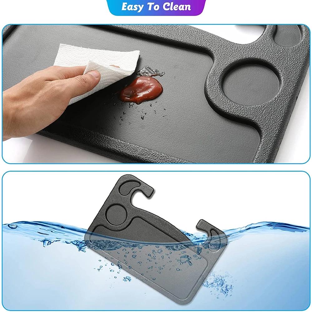 Portable Car Table for Eating, Working, Car, Beverage, Food, Coffee Stand, Tray, Car Laptop Desktop Stand, Table