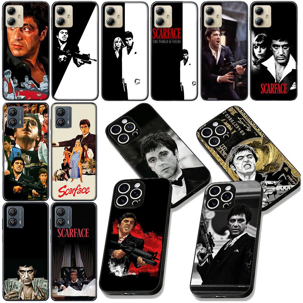 Scarfaces Al Pacinos Tony Montanas Phone Case for Xiaomi Poco C85 C65 C75 X7 X6 M6 M8 F7 F8 Ultra F6 Pro Cover Casing