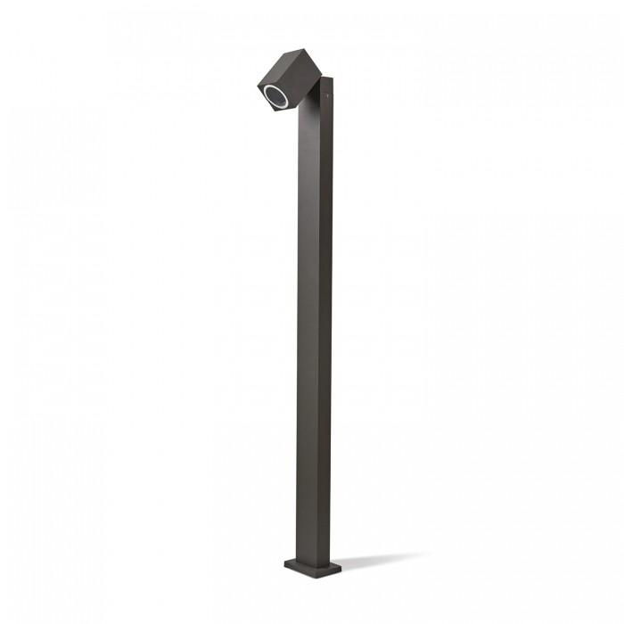 Garden post 1xGU10 IP44 black
