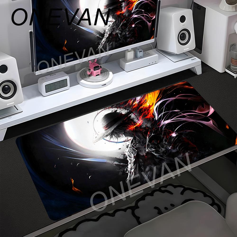 Gaming XXL Home Mouse Pad New HD PC Game Anime One Piece Luffy Mousepad XXL Keyboard Pad Non-Slip Office Laptop Carpet 50x100cm