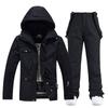 Men's and Women's Winter Ski Suit: Snowboard Jacket and Pants Set, Warm and Thickened for Outdoor Snow Sports.
