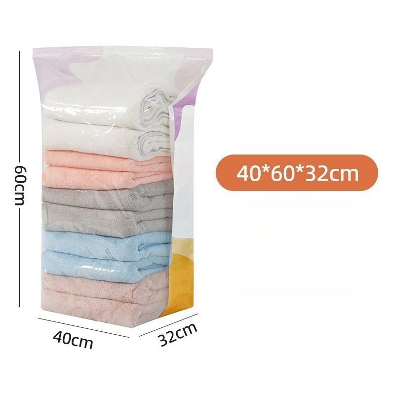 10-1pc Thick Large 3D Vacuum Storage Bags, Dust-Proof Compression Bags for Seasonal Quilts Coats Down Jackets