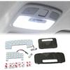 Led Interior Reading Trunk Lamp Bulb Dome Map Lights Compatible with Suzuki Jimny JB64 JB74W 2019-2022 (Smoked Lens)