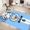 Manchester City Football Club Printed Absorbent Washable Carpet, Non-Slip Bathroom Mats, Kitchen Rugs, Yoga Mat,Living Room Entrance, Camping Picnic R