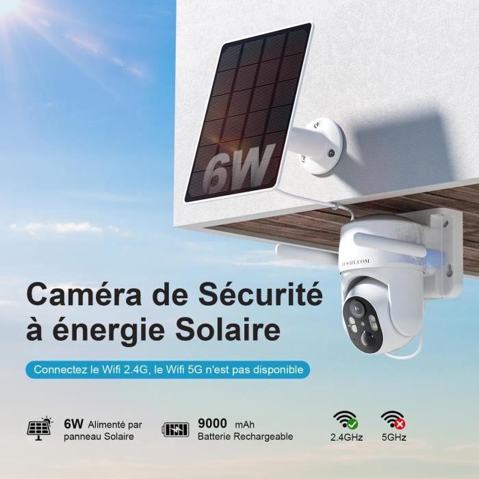 Caméra de surveillance - HOSAFE.COM RBX-S50 - 2K - Détection de mouvement - Audio bidirectionnel