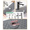 Tapis de robinet - AIMOONSA - 43,3x15 cm - Silicone alimentaire - Trou 3,1–5,5 cm - Vert