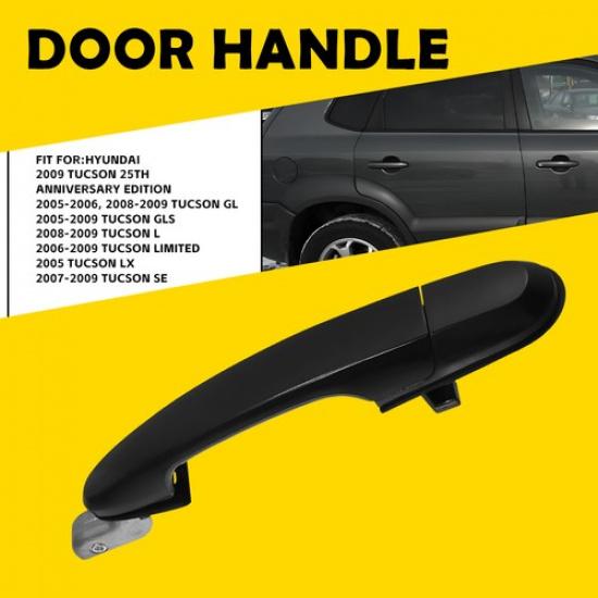 Fit 2006 2005 2009 2008 Tucson Exterior Door GL Side Handle Right Rear HY1521118