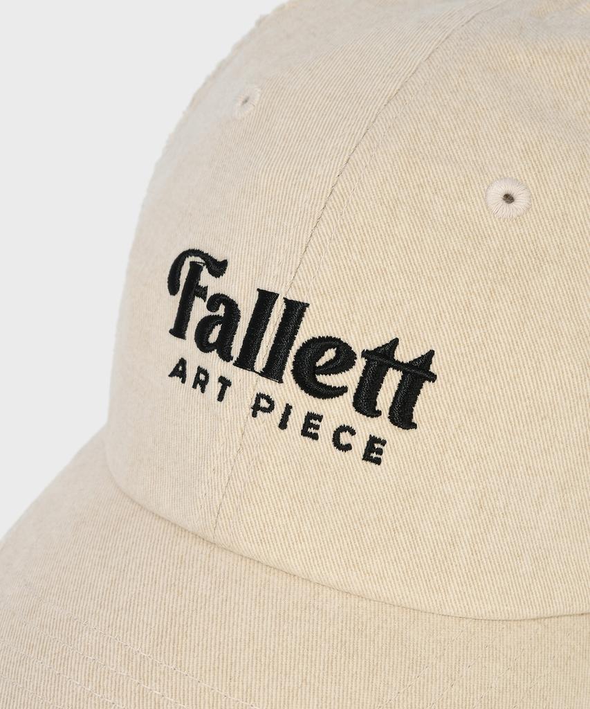 FALLETT Damaged Ball Cap Beige
