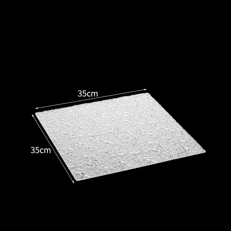 Acrylic Transparent  Dessert Rack Buffet Table Food Tray Rack Cake Tray Table Buffet Tea Break Stand Cake Display Dishes Plates