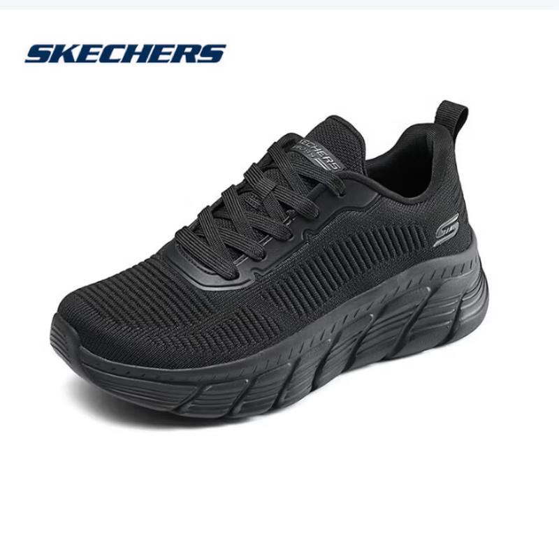 Skechers Women s 117385 Casual Lace-Up Sneakers US 6.5